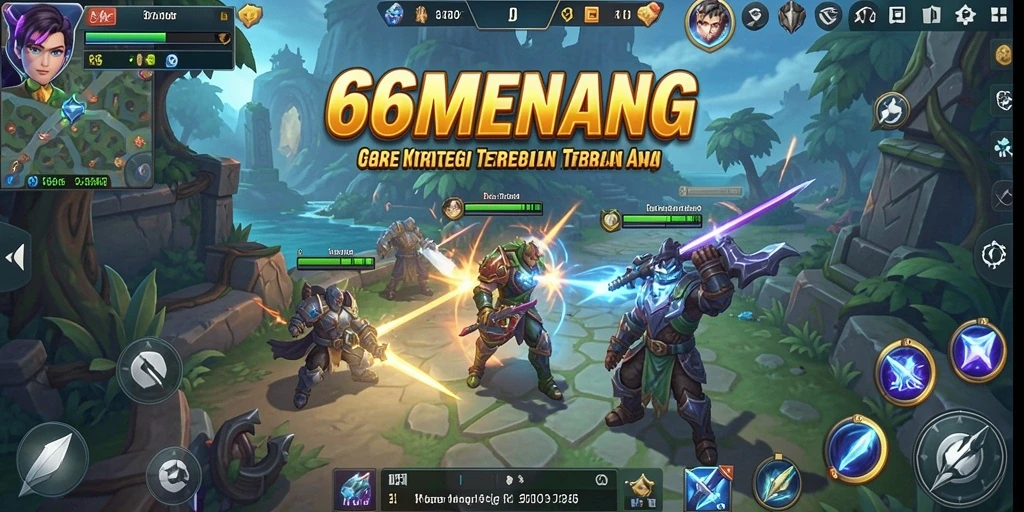 Tampilan gameplay 66MENANG yang menegangkan dan penuh strategi.