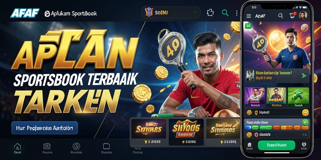 Tampilan aplikasi AFAF dengan berbagai opsi taruhan yang menarik.