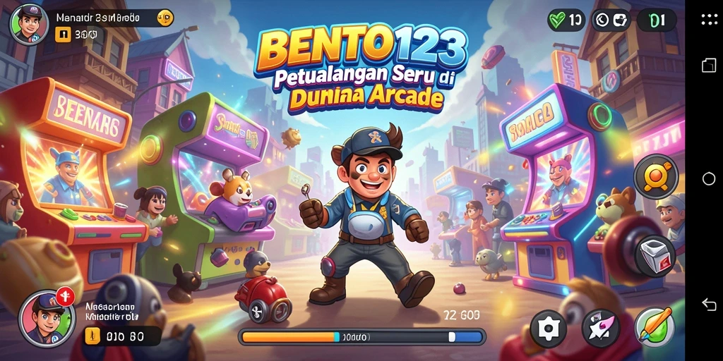 Tampilan gameplay seru BENTO123 dengan berbagai tantangan menarik.