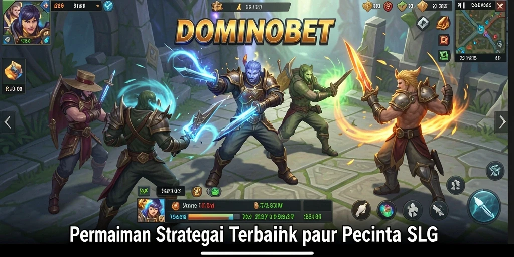 Tampilan gameplay menarik dari DOMINOBET yang penuh strategi.