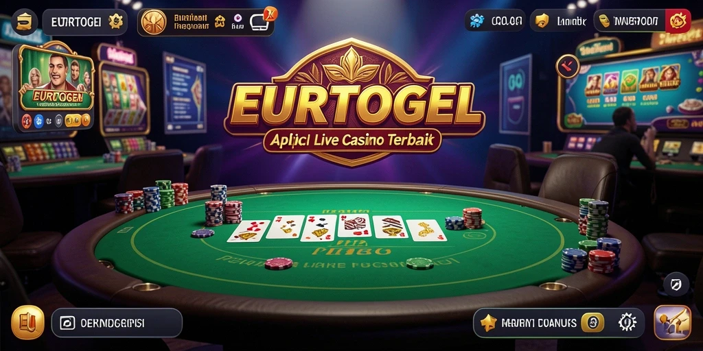 Tampilan gameplay EUROTOGEL yang menarik dan interaktif di Live Casino.