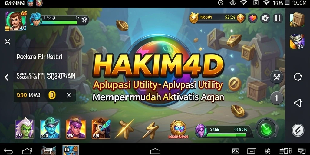 Tampilan aplikasi HAKIM4D dengan fitur pengingat yang praktis.