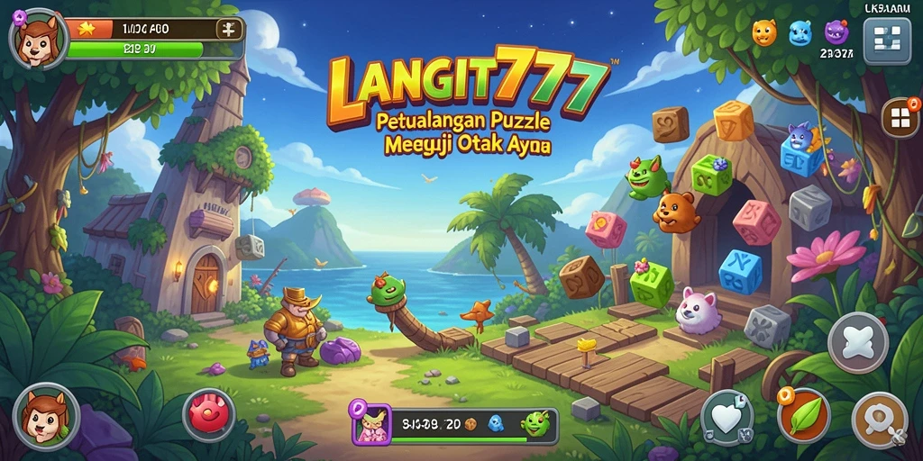 Tampilan gameplay LANGIT777 yang seru dan mengasyikkan.