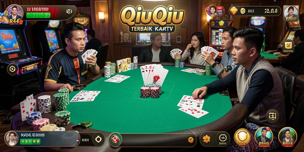 Gameplay QiuQiu yang menarik dan seru di RR44.