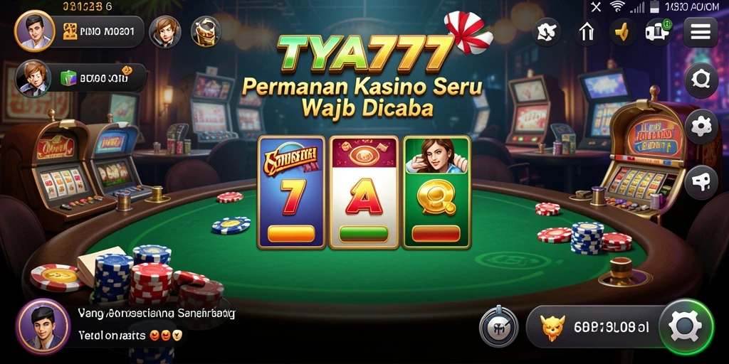 Tampilan permainan kasino yang menarik di TYA777 dengan grafis menawan.