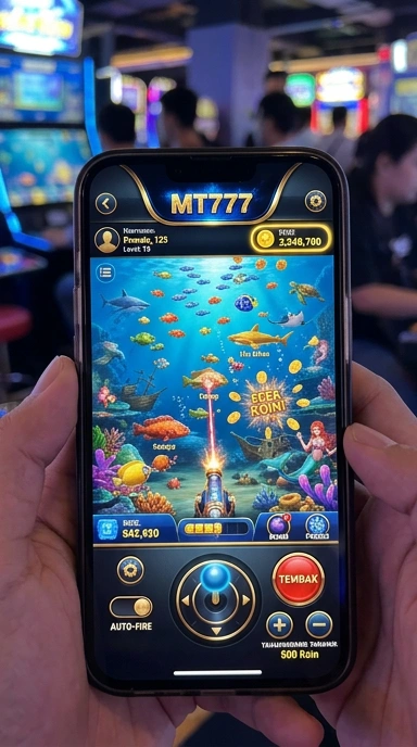Tampilan antarmuka aplikasi mt777 yang intuitif.